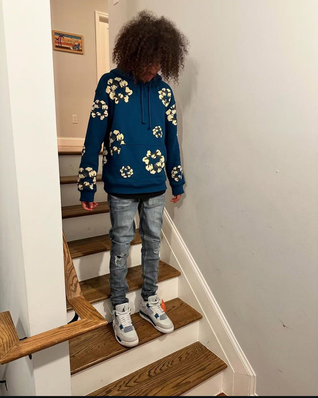 Sweat DENIM.Trs Blue foncé