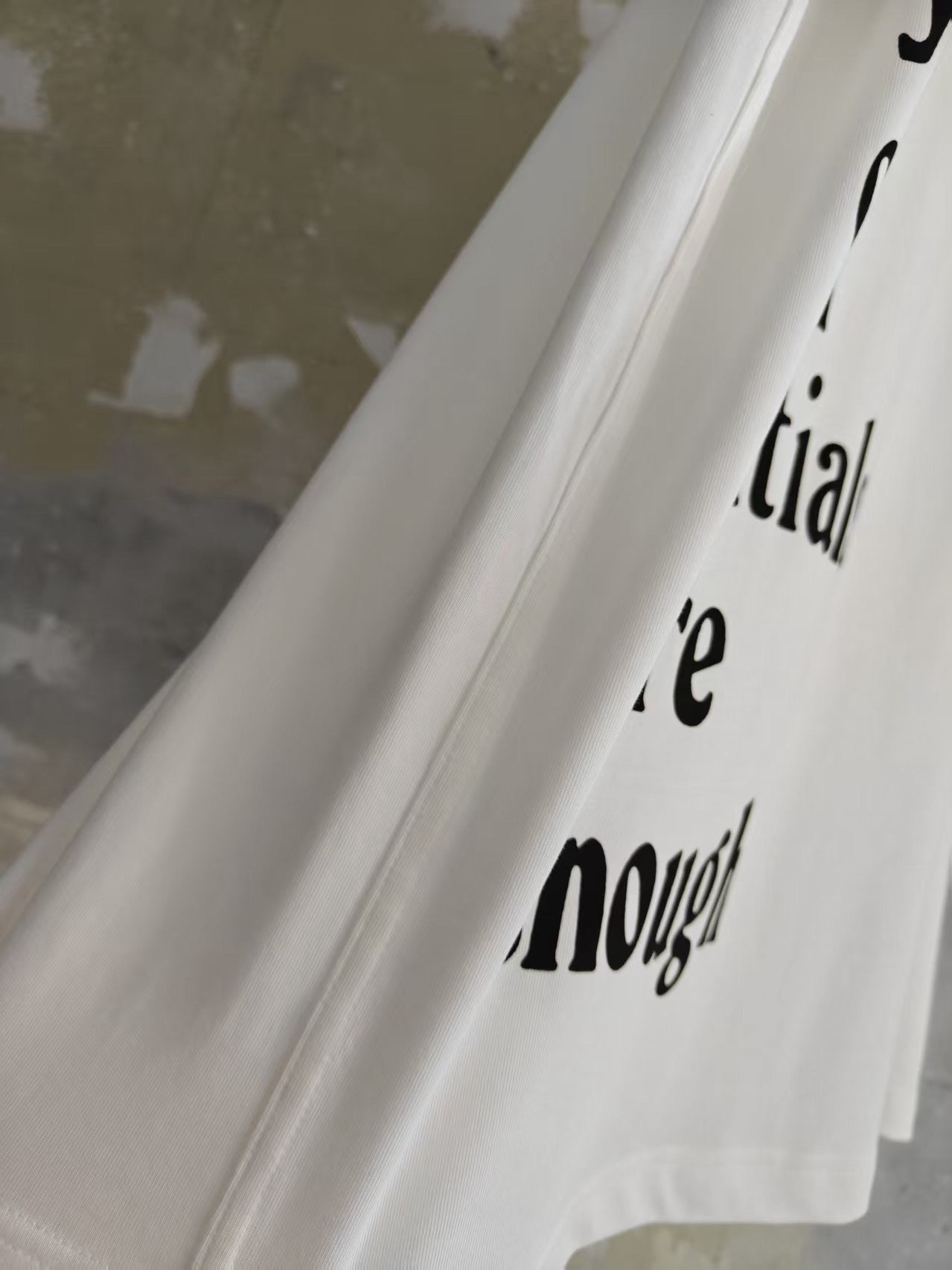 T shirt chrome initials