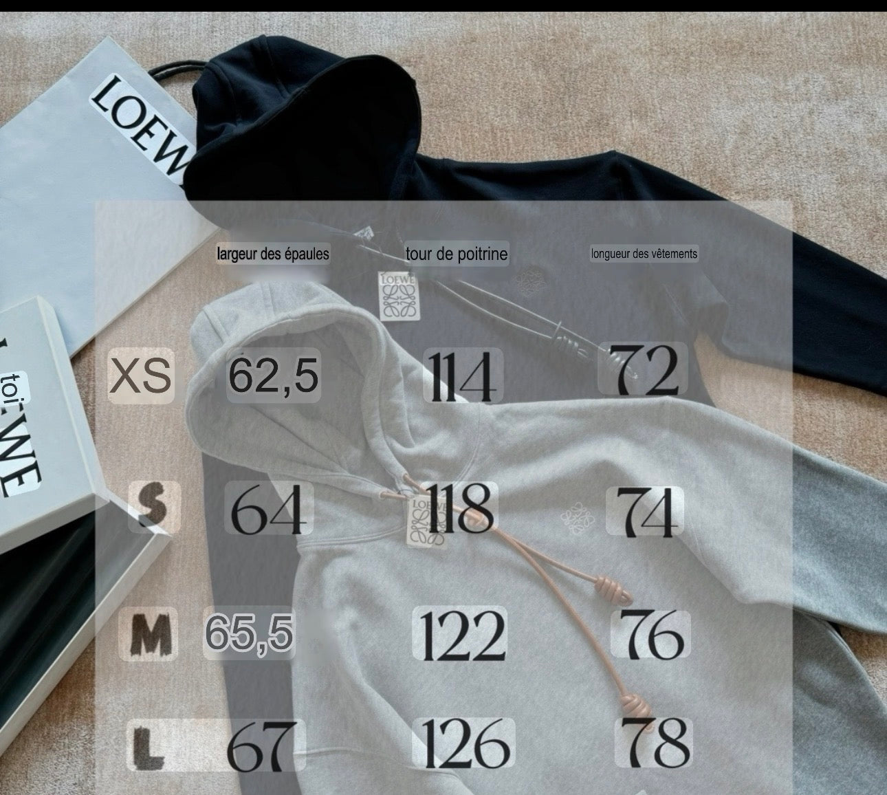 Sweat shirt à capuche décontracté Loew 10/10