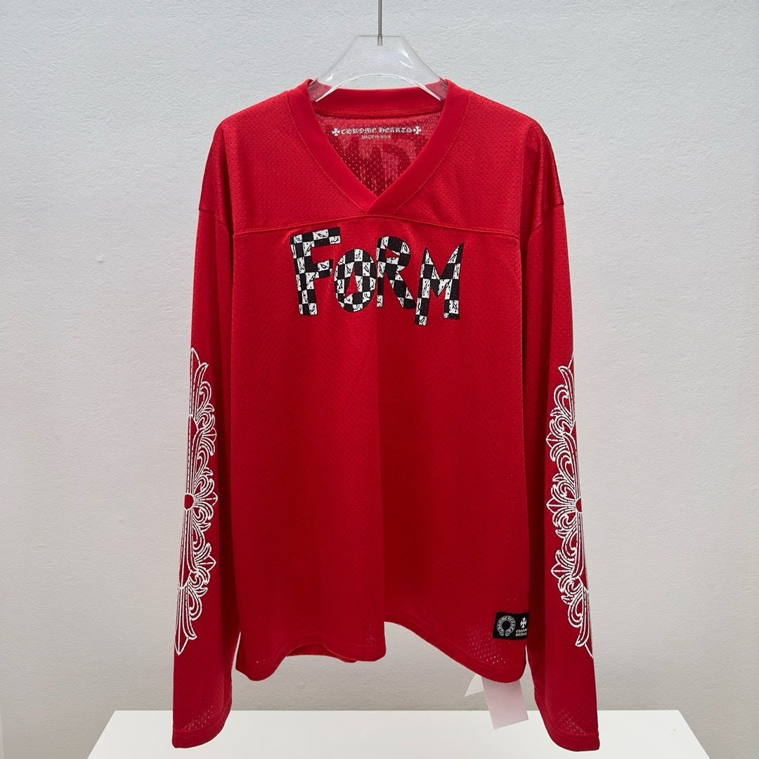 Baseball TEE - RED CHROME