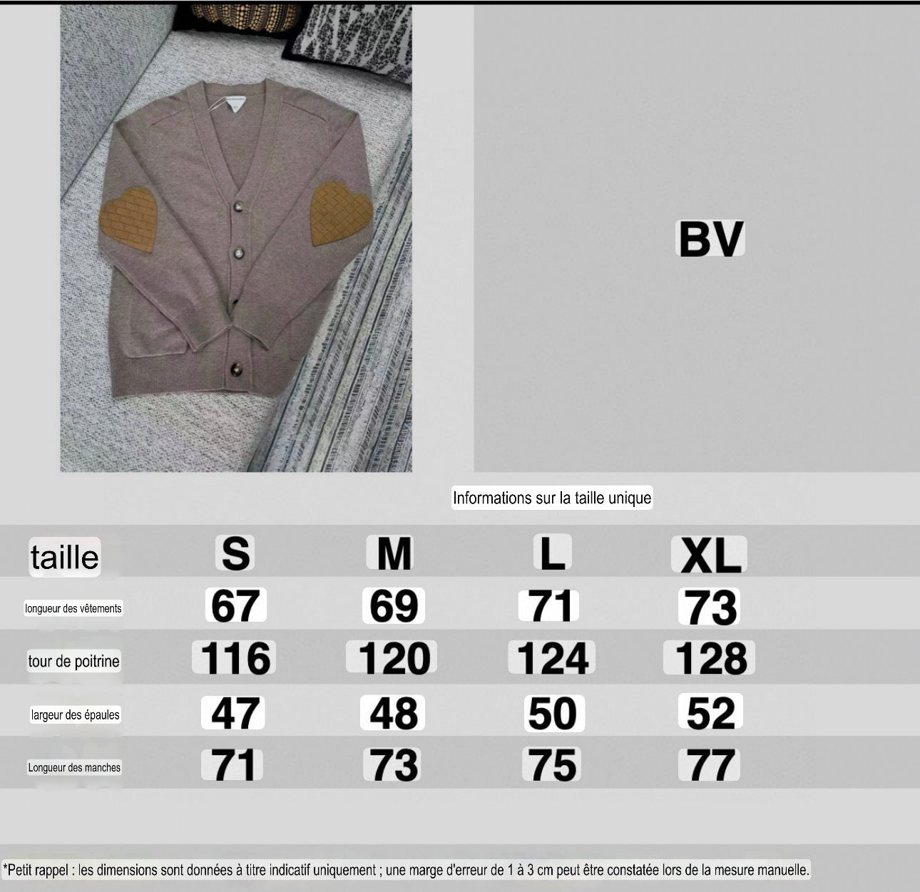 Cardigan en cachemire Bottega