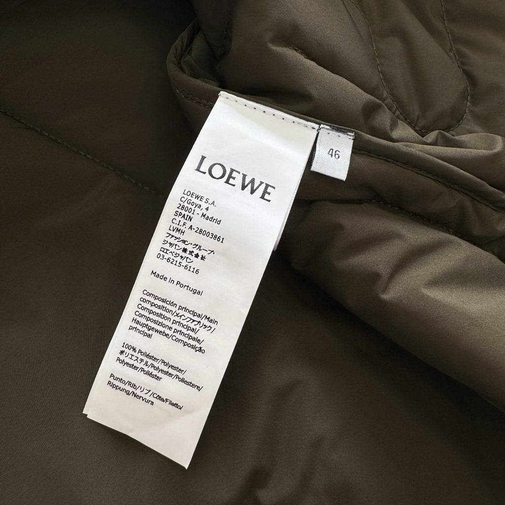 Loew logo patch Jacket Brown