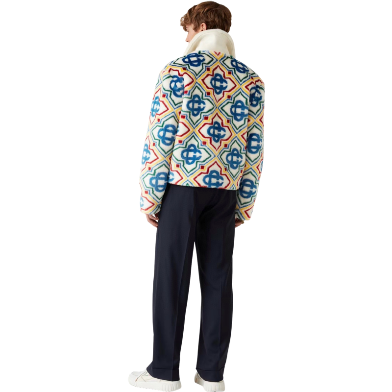 Veste Casa B Fourrure Jacquard