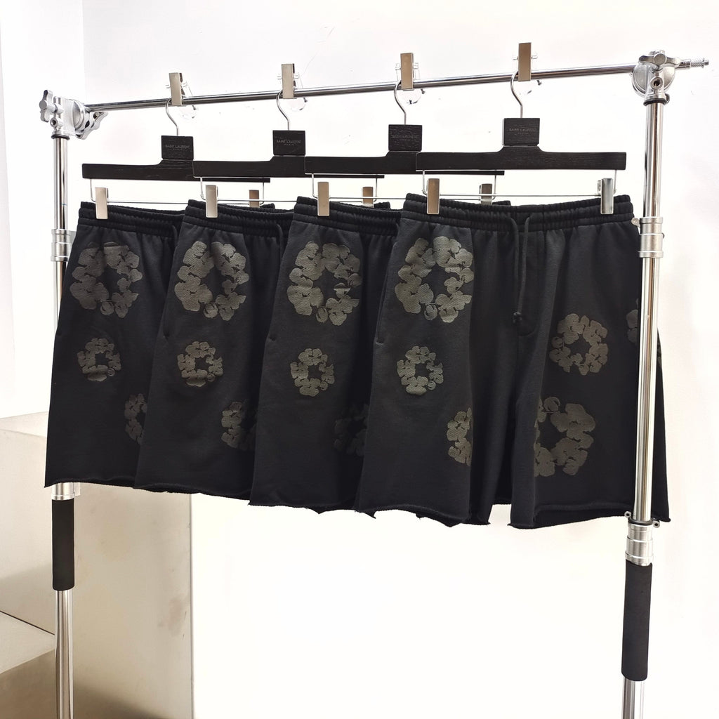 Short  Denim.Trs double black