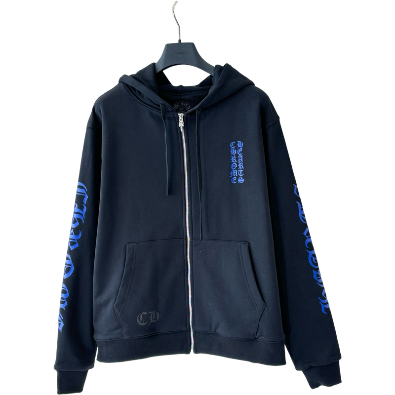 Veste chromé Noir & bleu