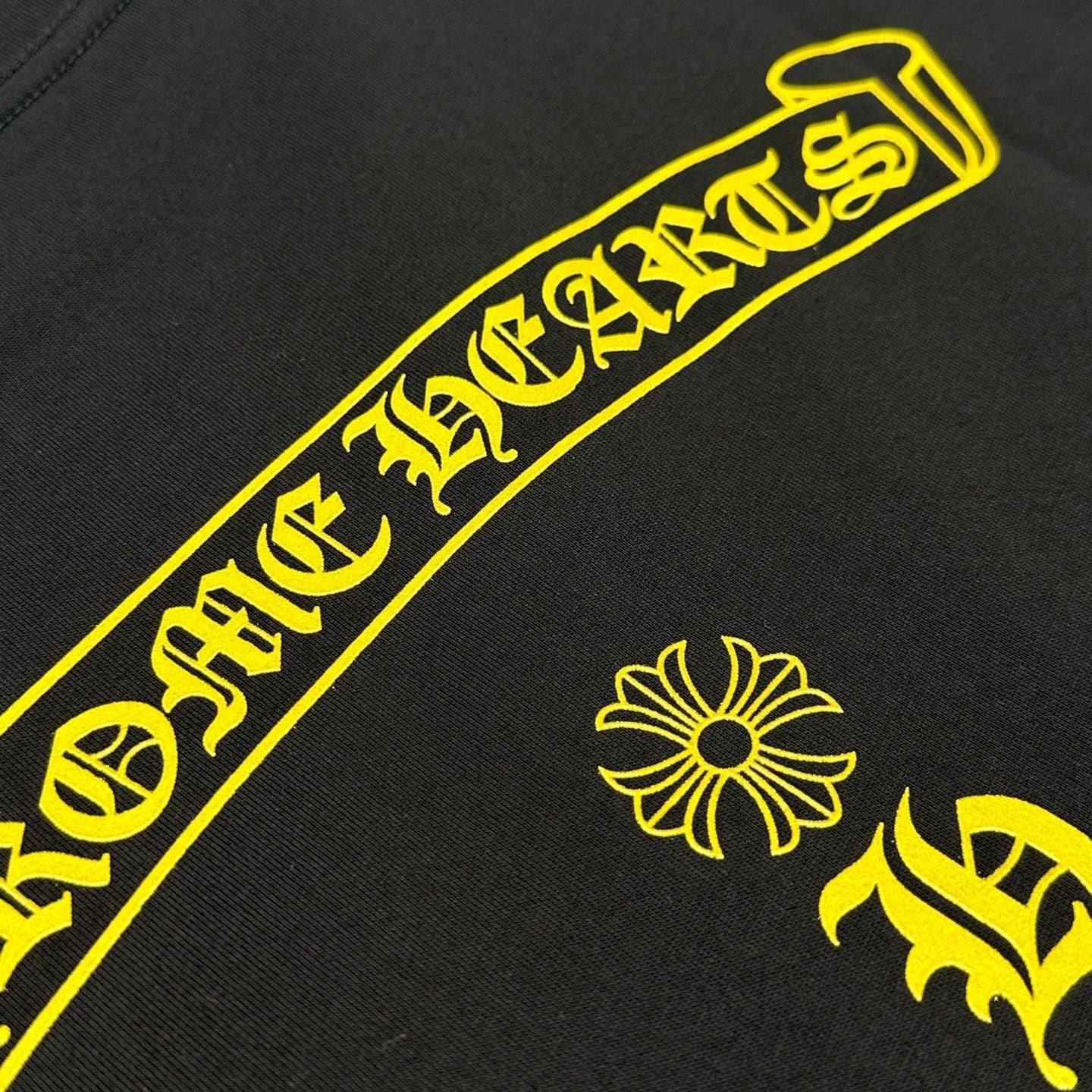 T shirt chrome Black and yellow