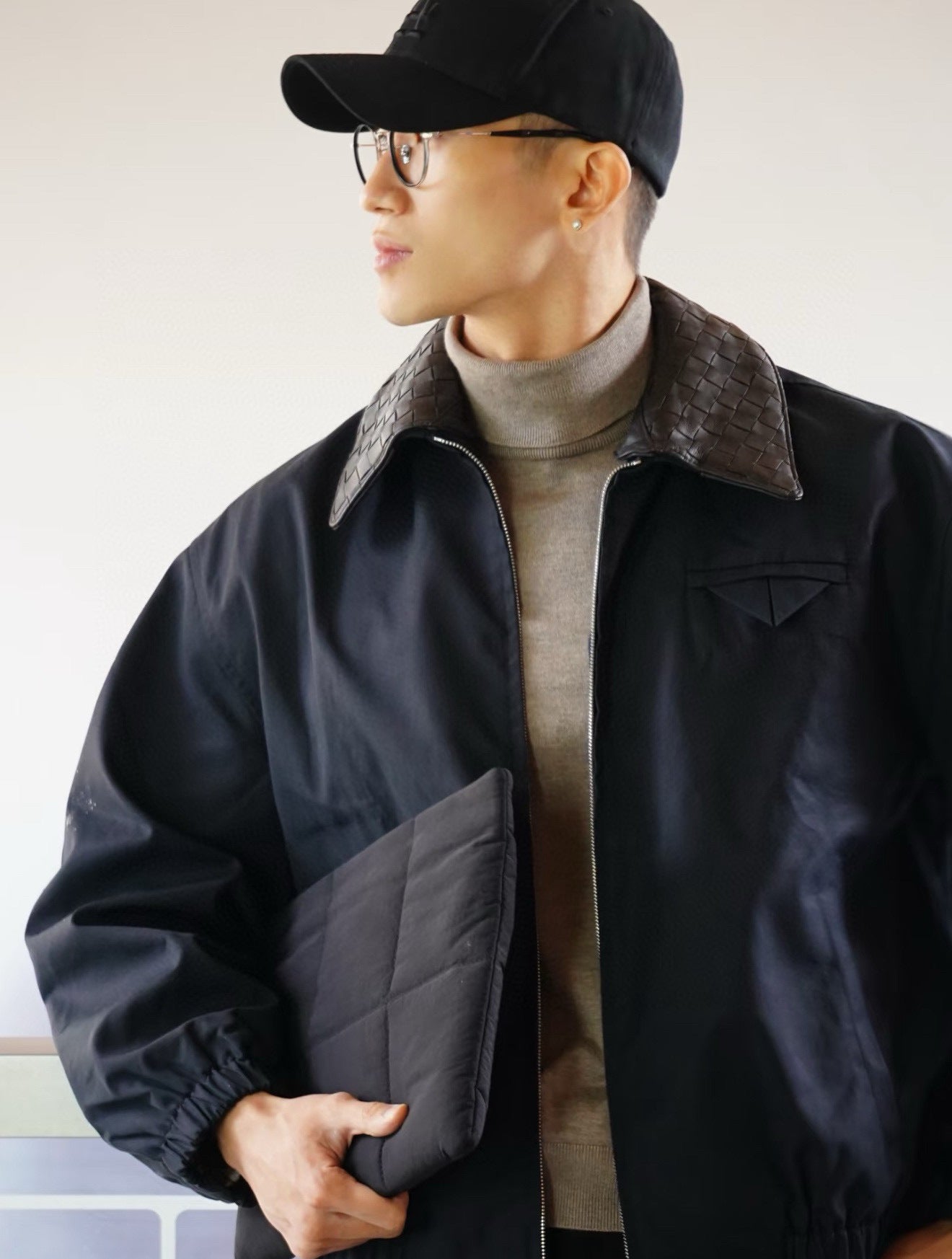 Blouson en coton Technique Bottega