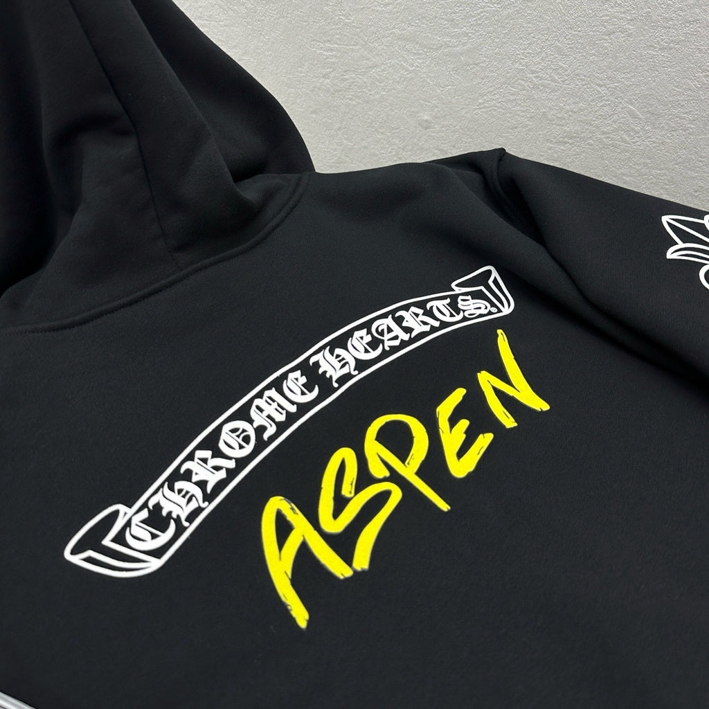 Gilet chrome noir / jaune