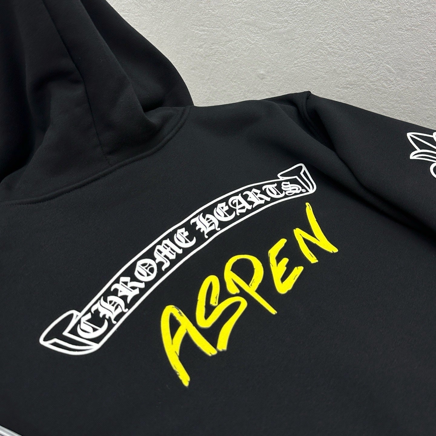 Gilet chrome noir / jaune