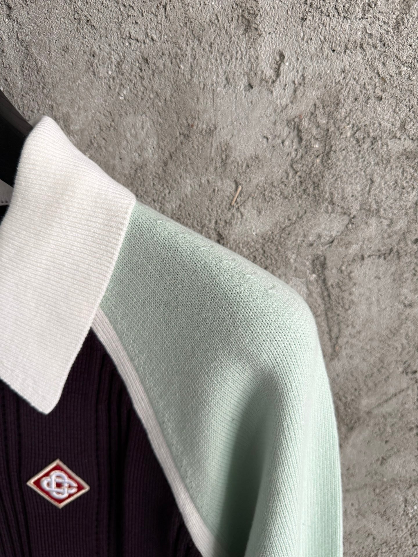 Polo de tennis à manche mérinos Casa