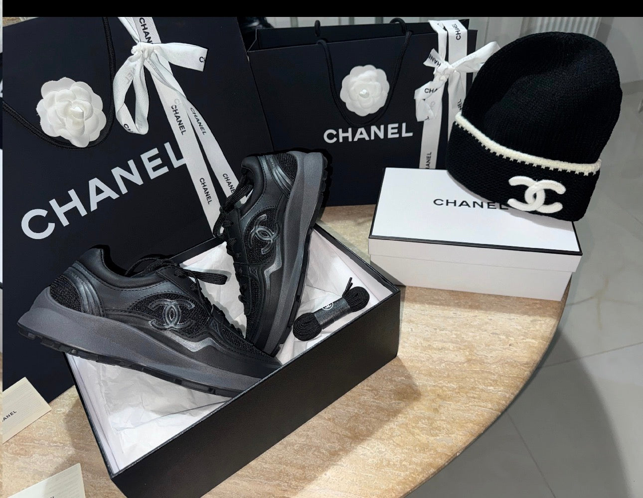 Sneakers Chanel Noir 9/10