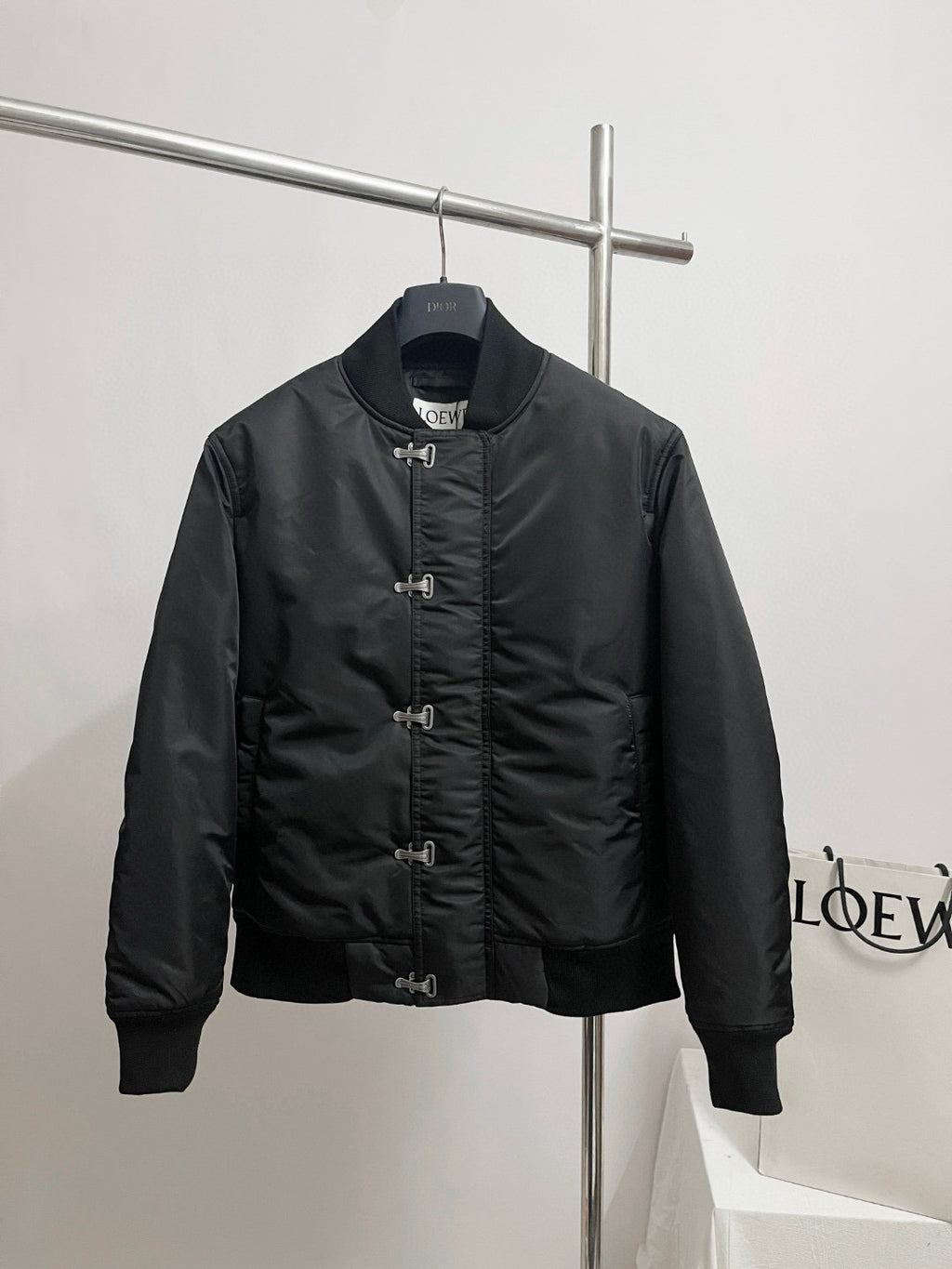 Veste Bomber En Serge Loew