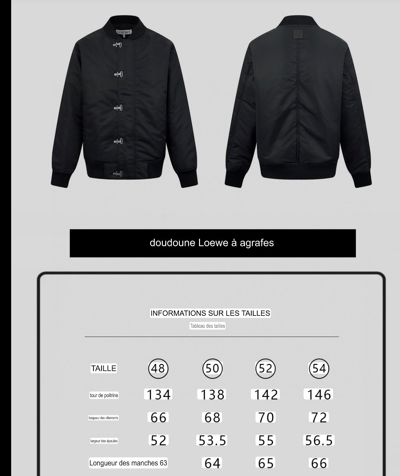 Veste Bomber En Serge Loew