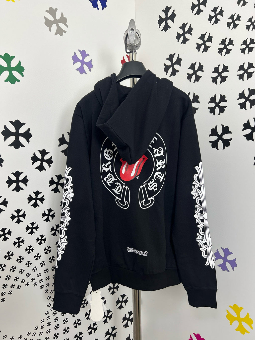 Sweat chuppa black  Chrome