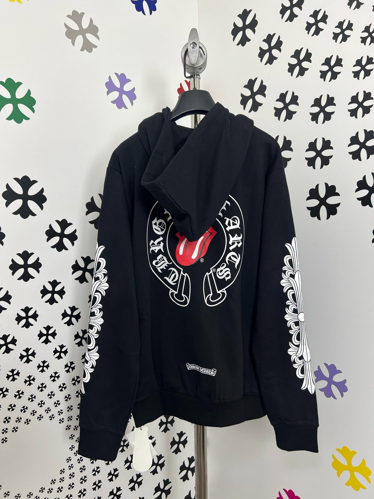 Sweat chuppa black  Chrome