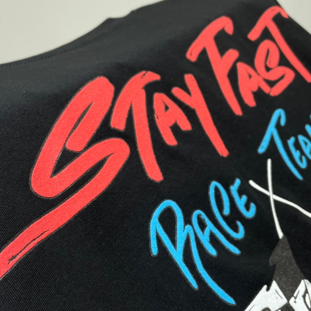 T shirt Stay Fast full chrome