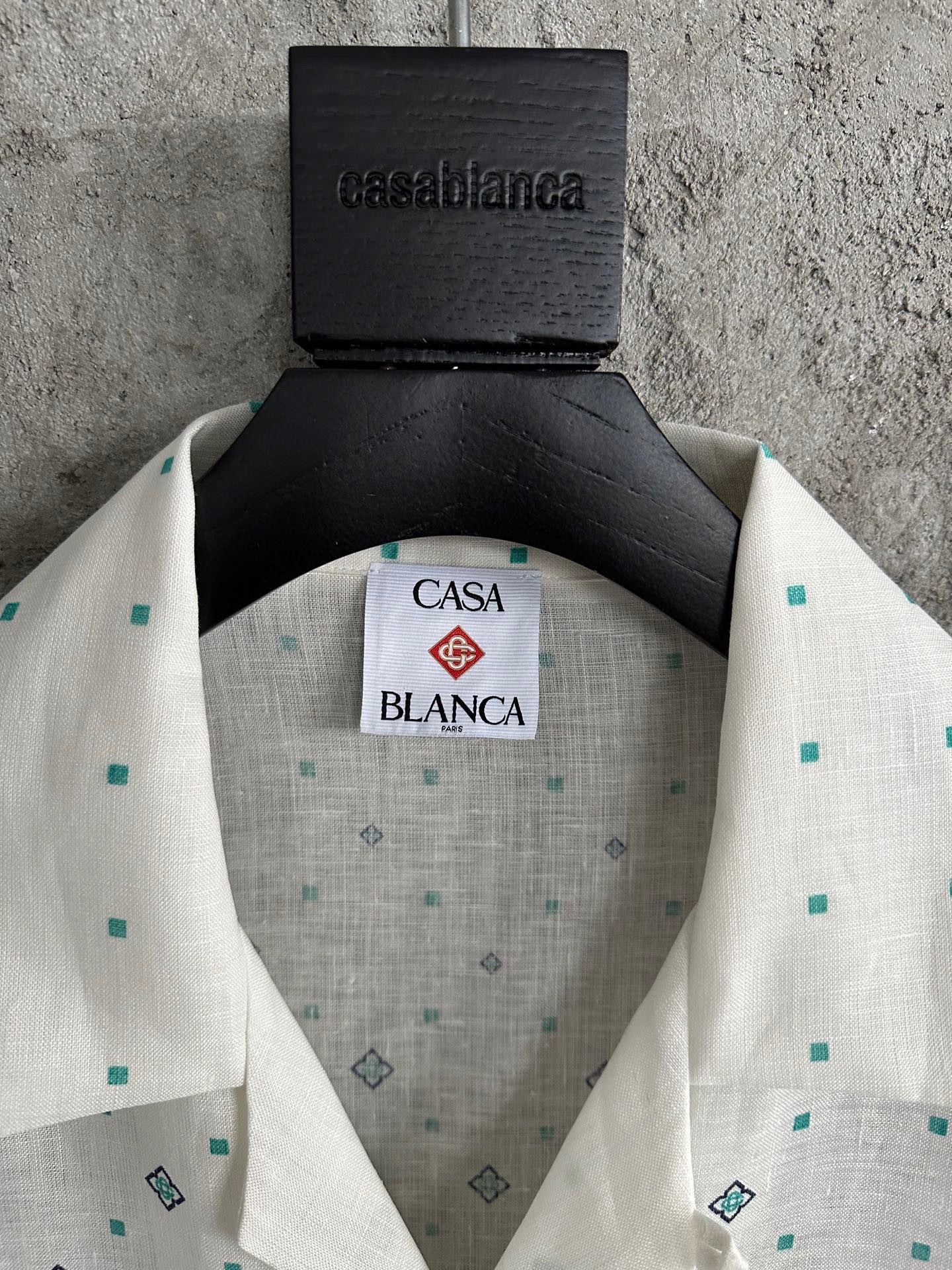 Casa B - Chemise à Manche courte soie Gradient Monogram