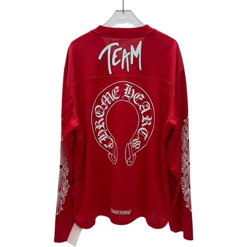 Baseball TEE - RED CHROME