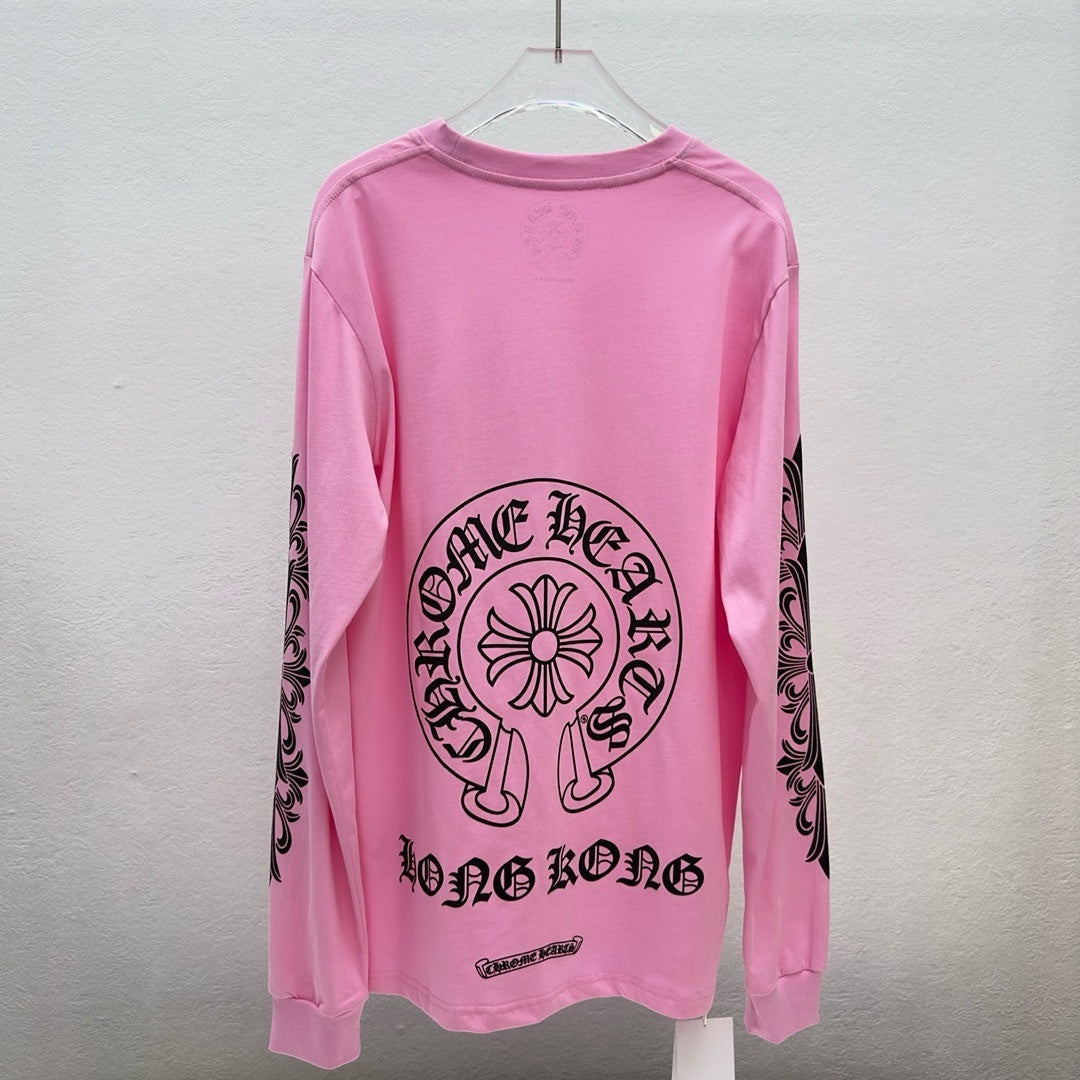T shirt  Chrome pink long sleeve