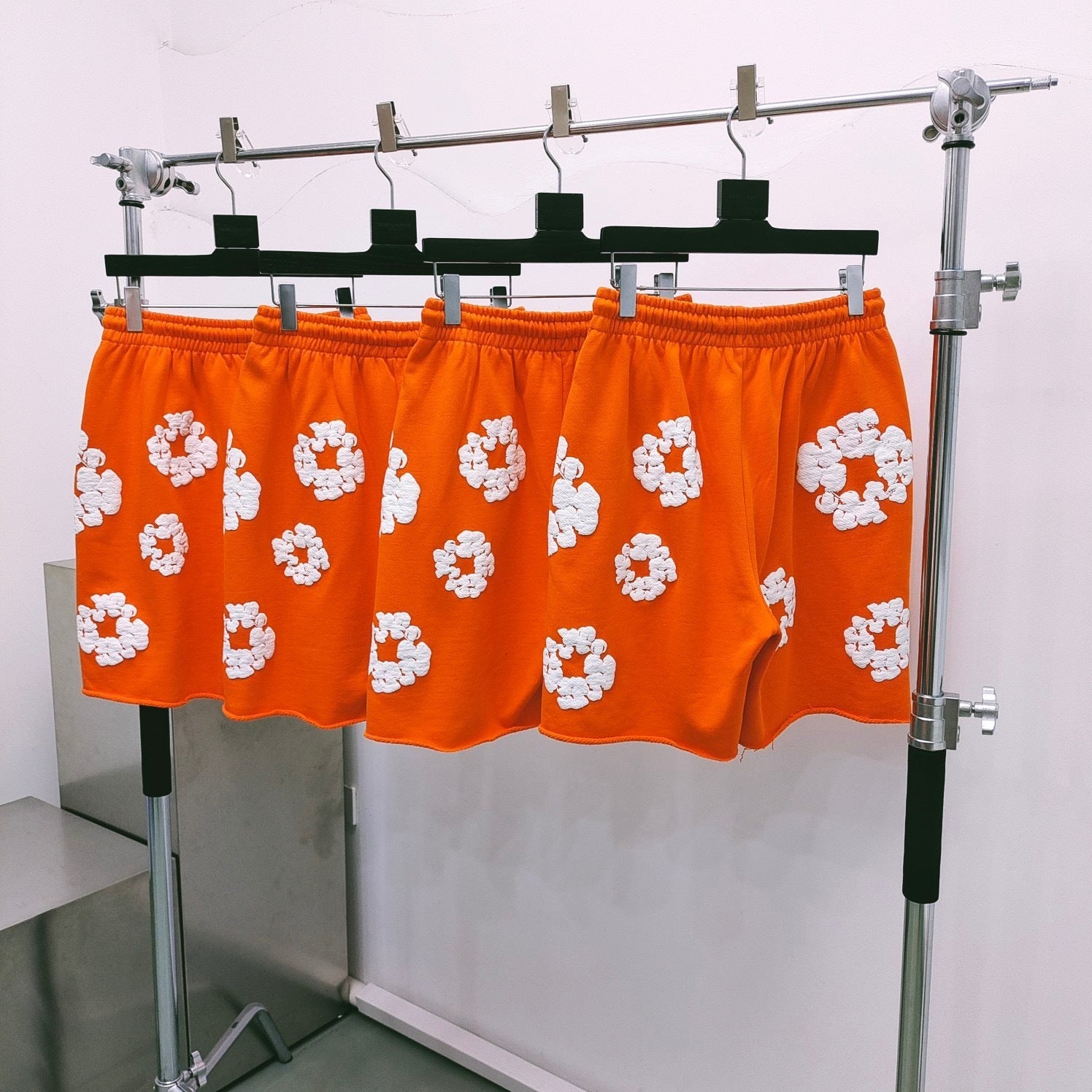 Short Denim.Trs Orange