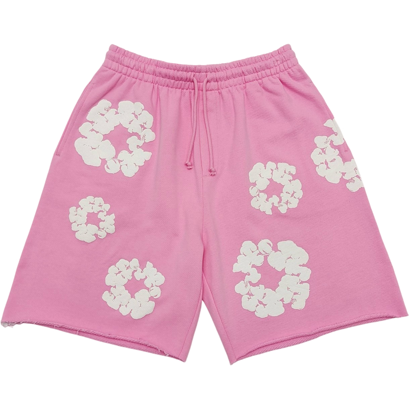 Short Denim . Trs rose