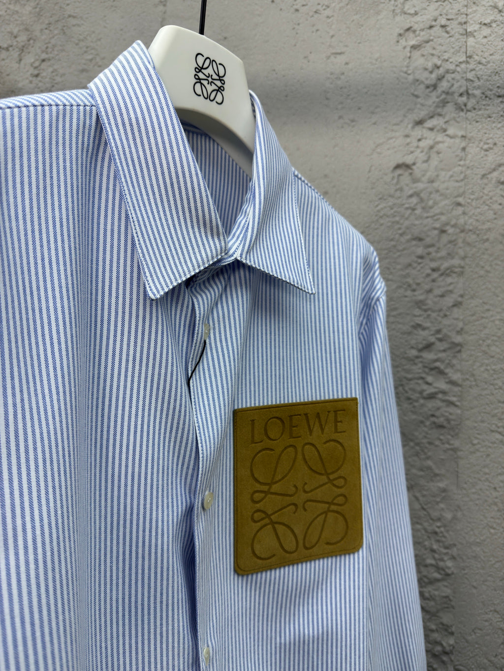 Chemise Anagramme Loew 10/10 bleu