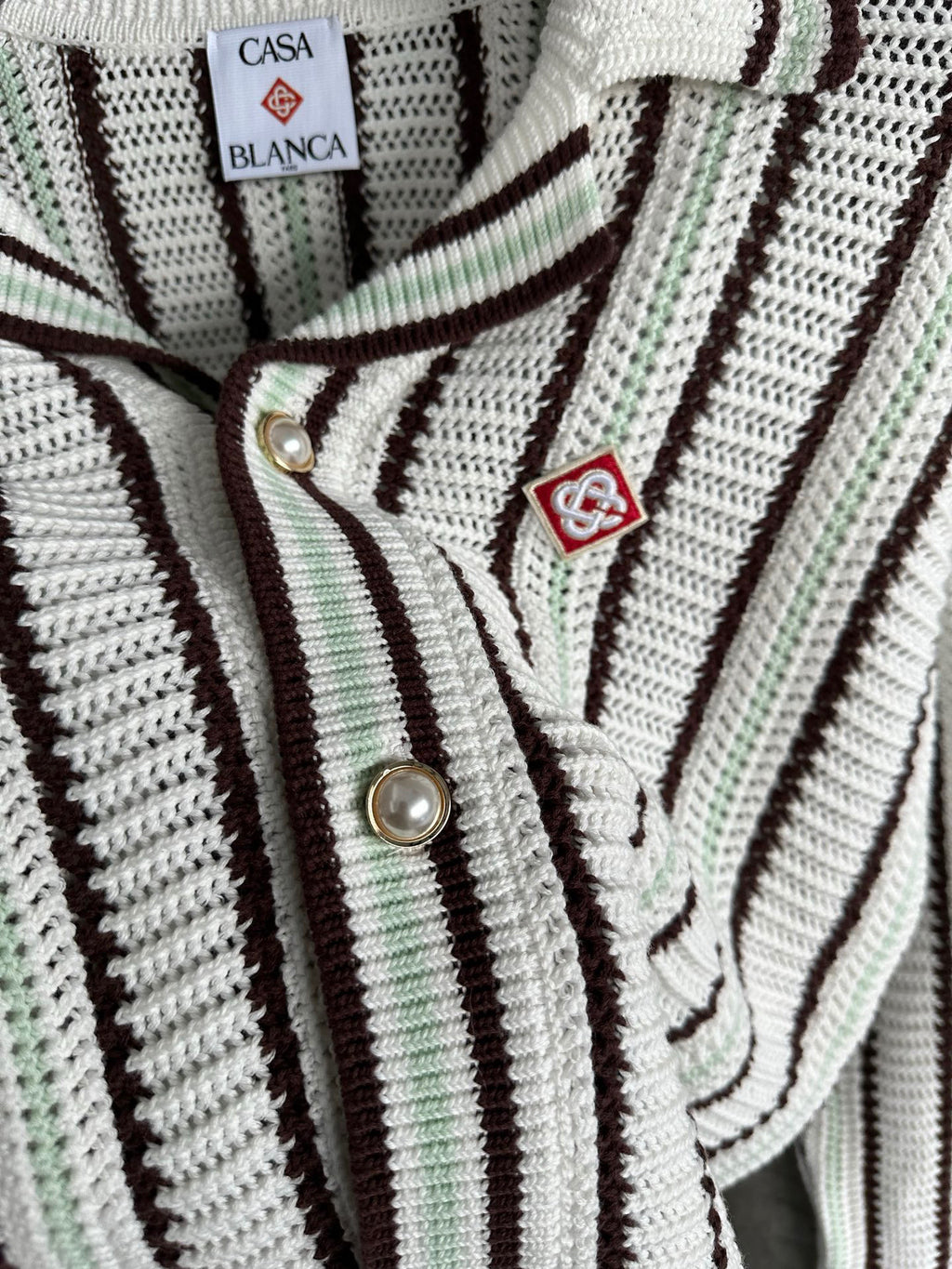 Casa B CHEMISE À MANCHES LONGUES EN CROCHET