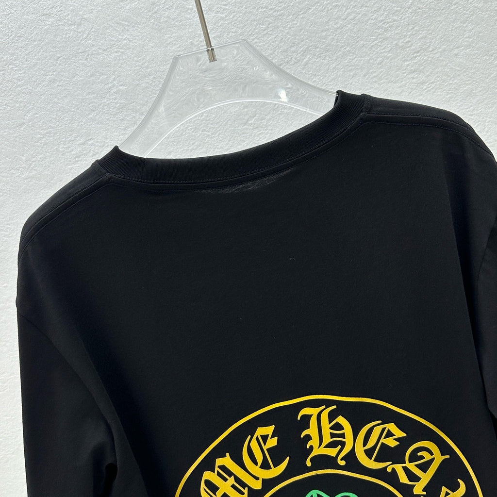 T shirt chrome green / yellow