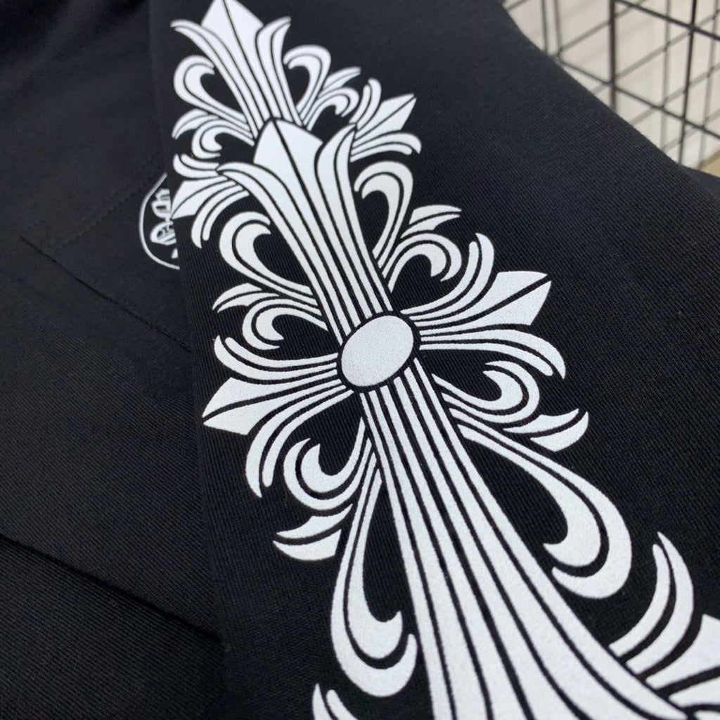 T shirt Chrome Black long sleeve