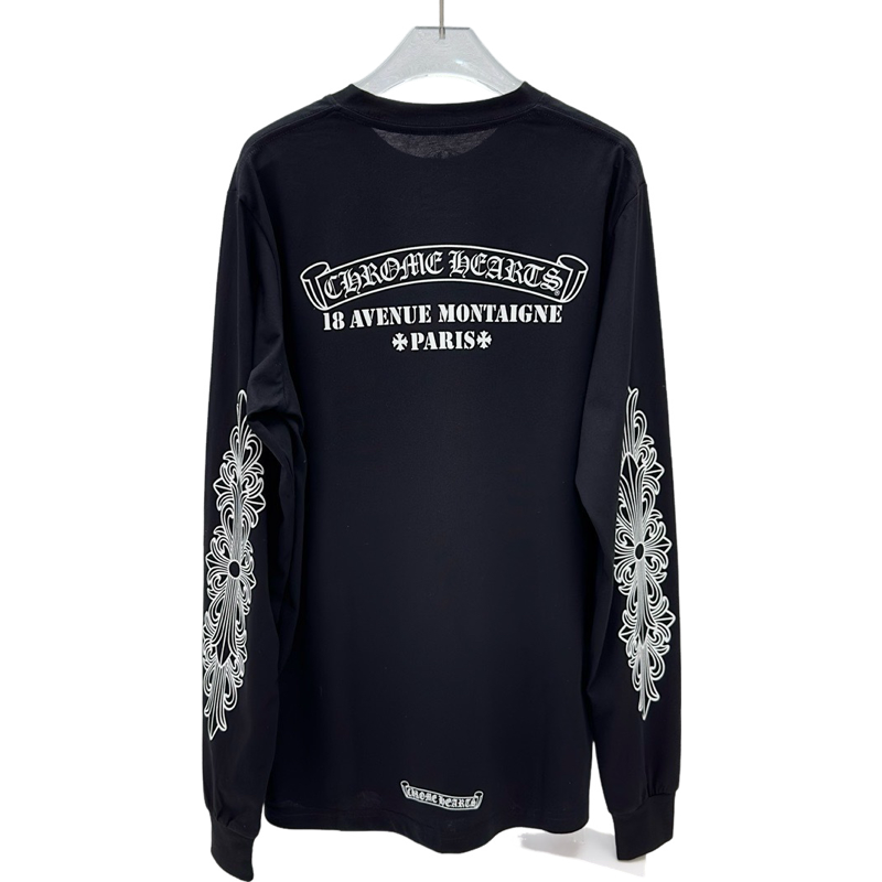 T shirt  Chrome Black Montaigne  long sleeve