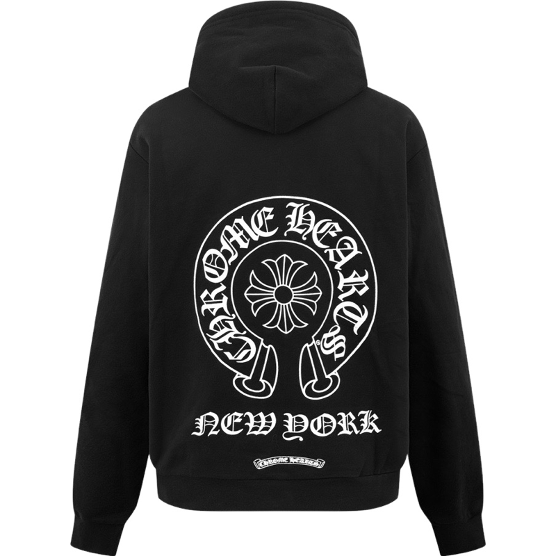 Veste zippée à imprimé lettres Chrome