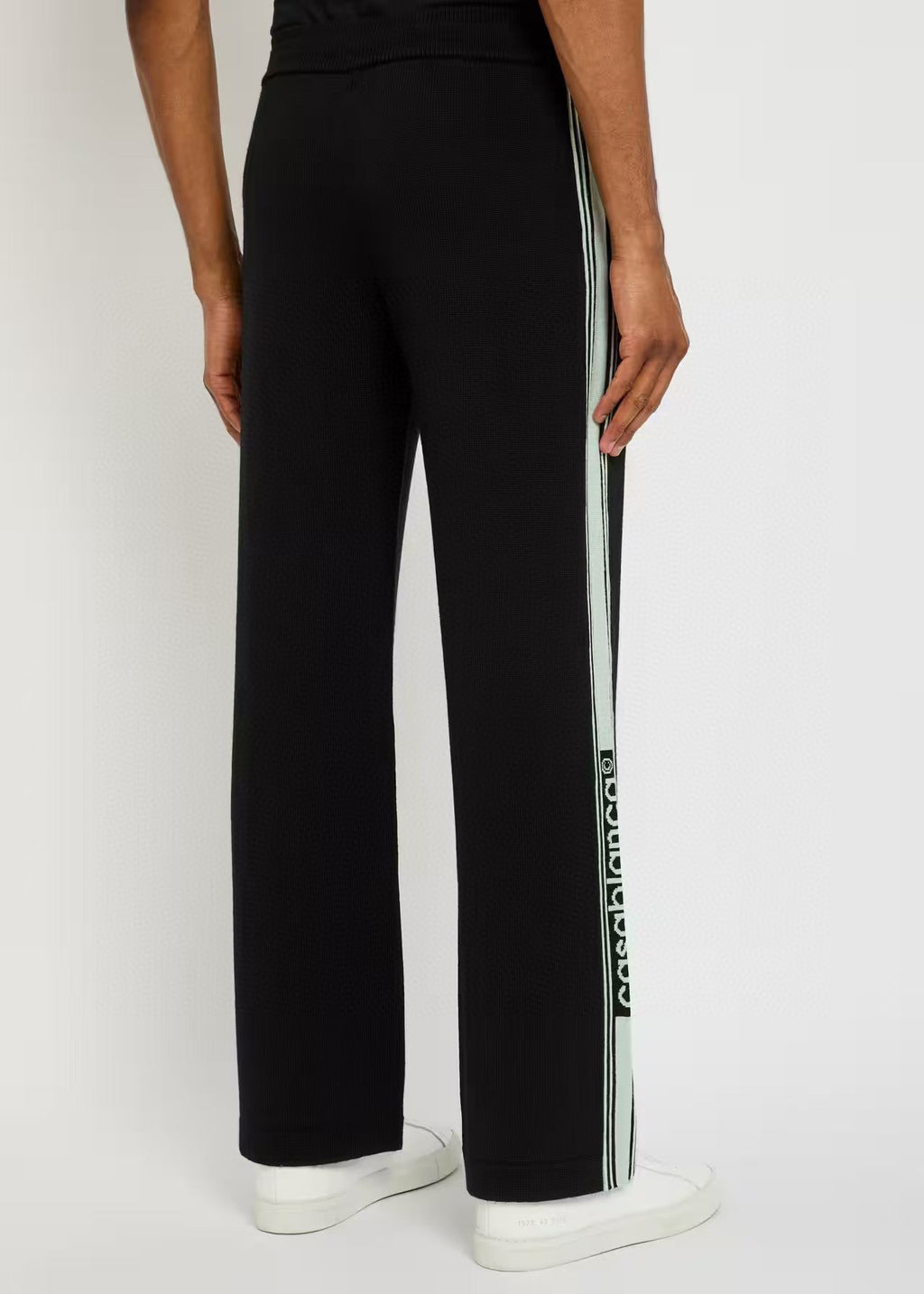 Pantalon Casa B Relaxé en laine Mérinos