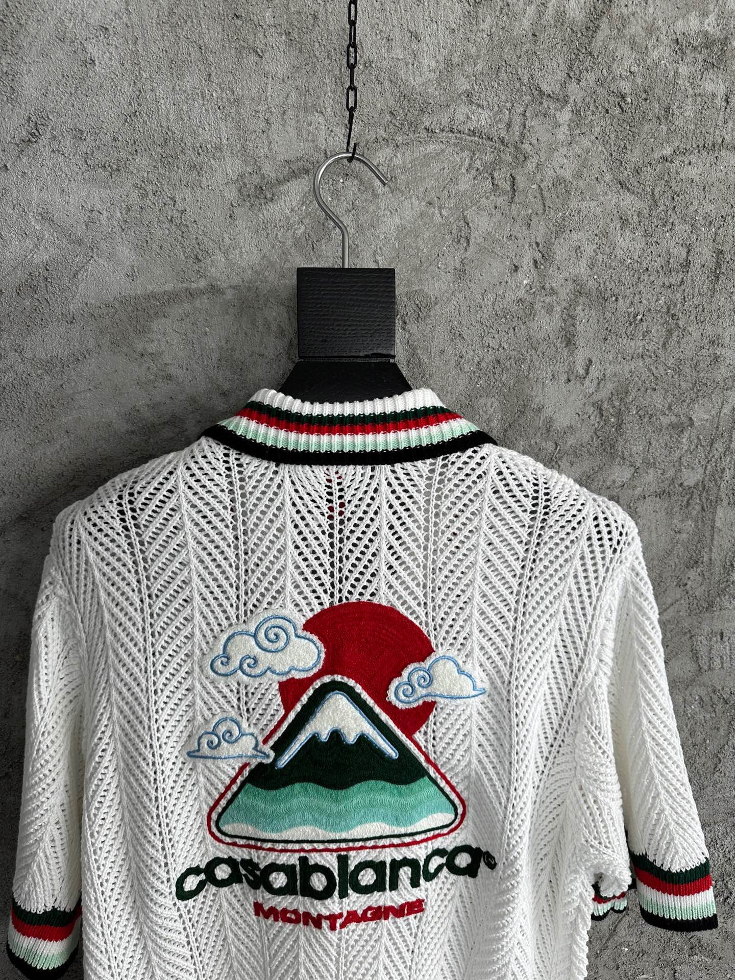 Chemise Casa B à crochet brodéé Montain