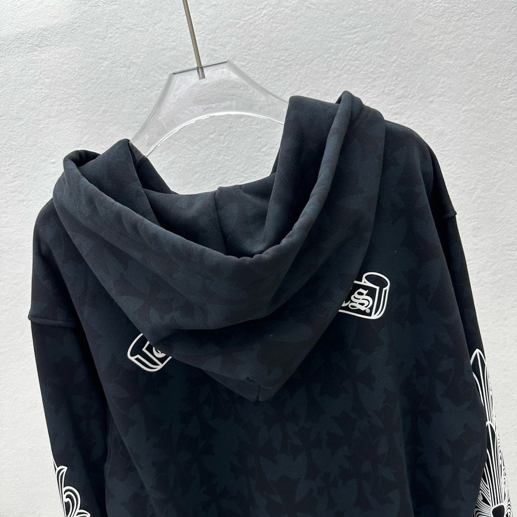 Gilet chrome noir / blanc