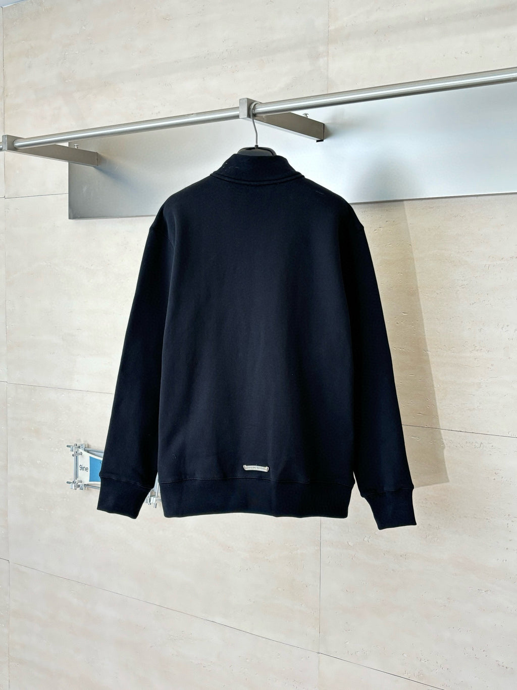 CHROME  Cemetery Cross quarter-zip sweatshirt