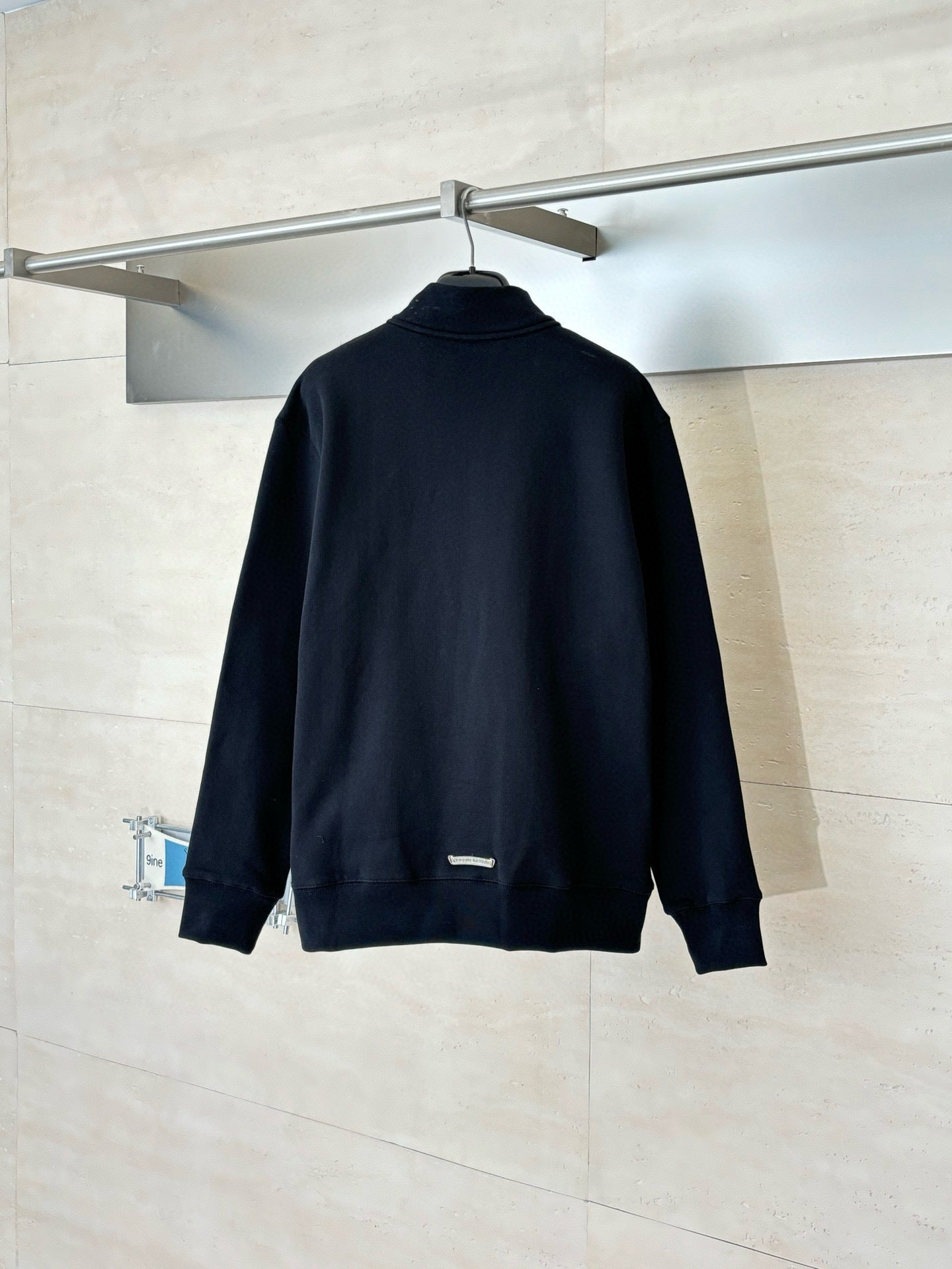 CHROME  Cemetery Cross quarter-zip sweatshirt