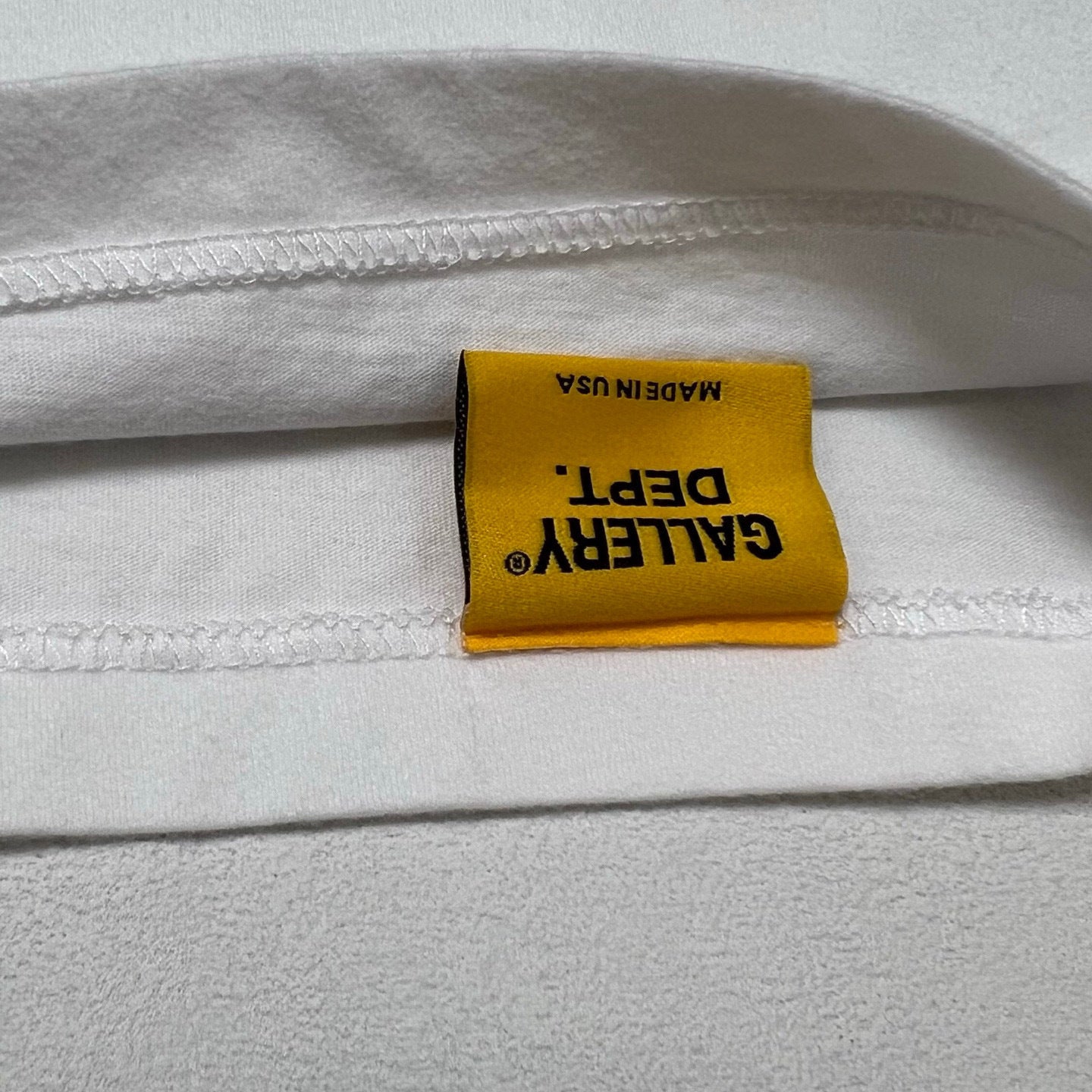 T shirt Gallery Sans manche blanc