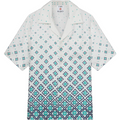 Casa B - Chemise à Manche courte soie Gradient Monogram