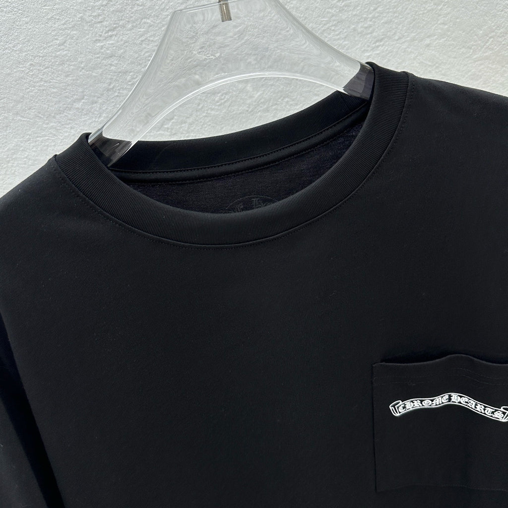 T shirt chrome Black and White