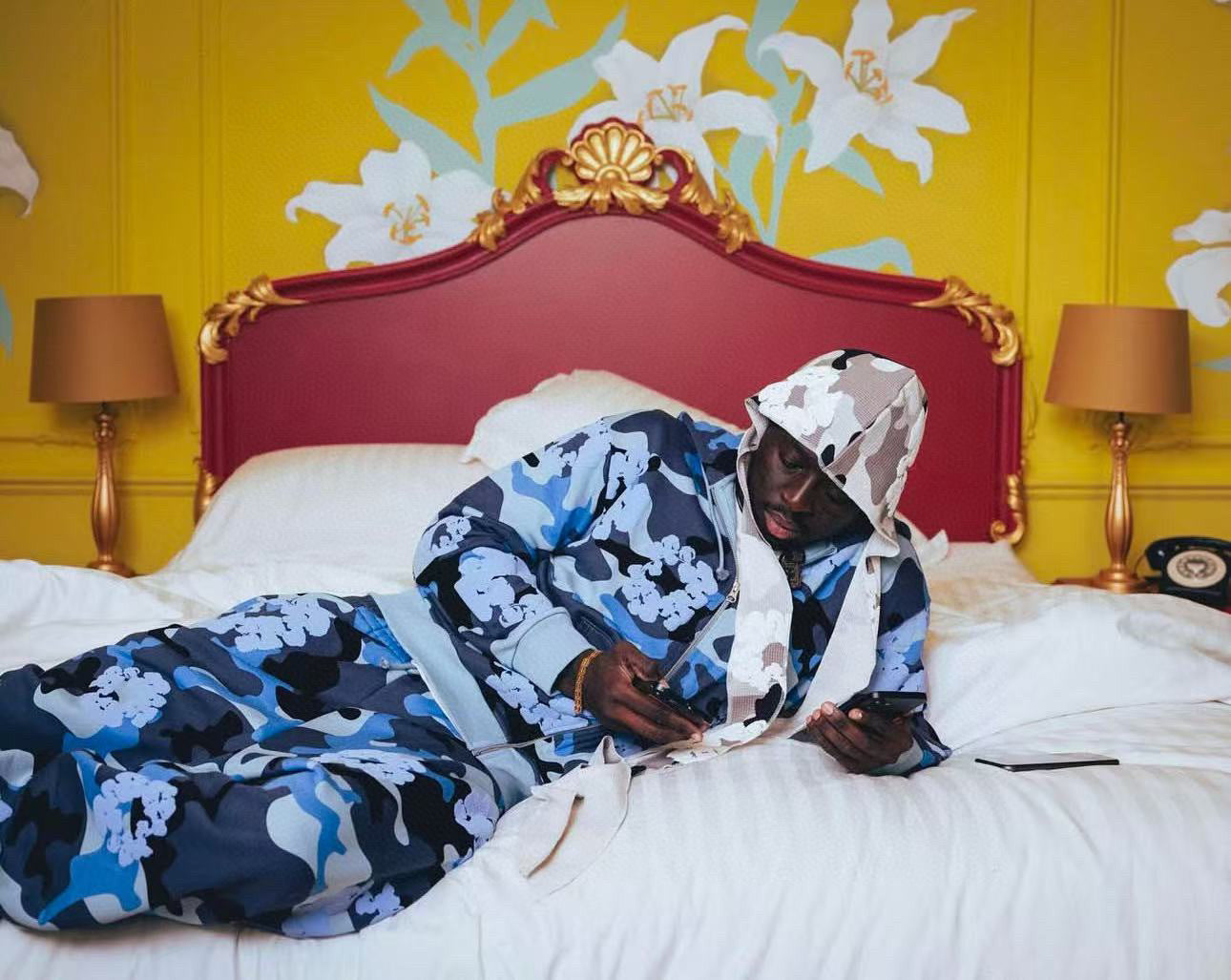 Sweat DENIM.Trs Blue  millitary