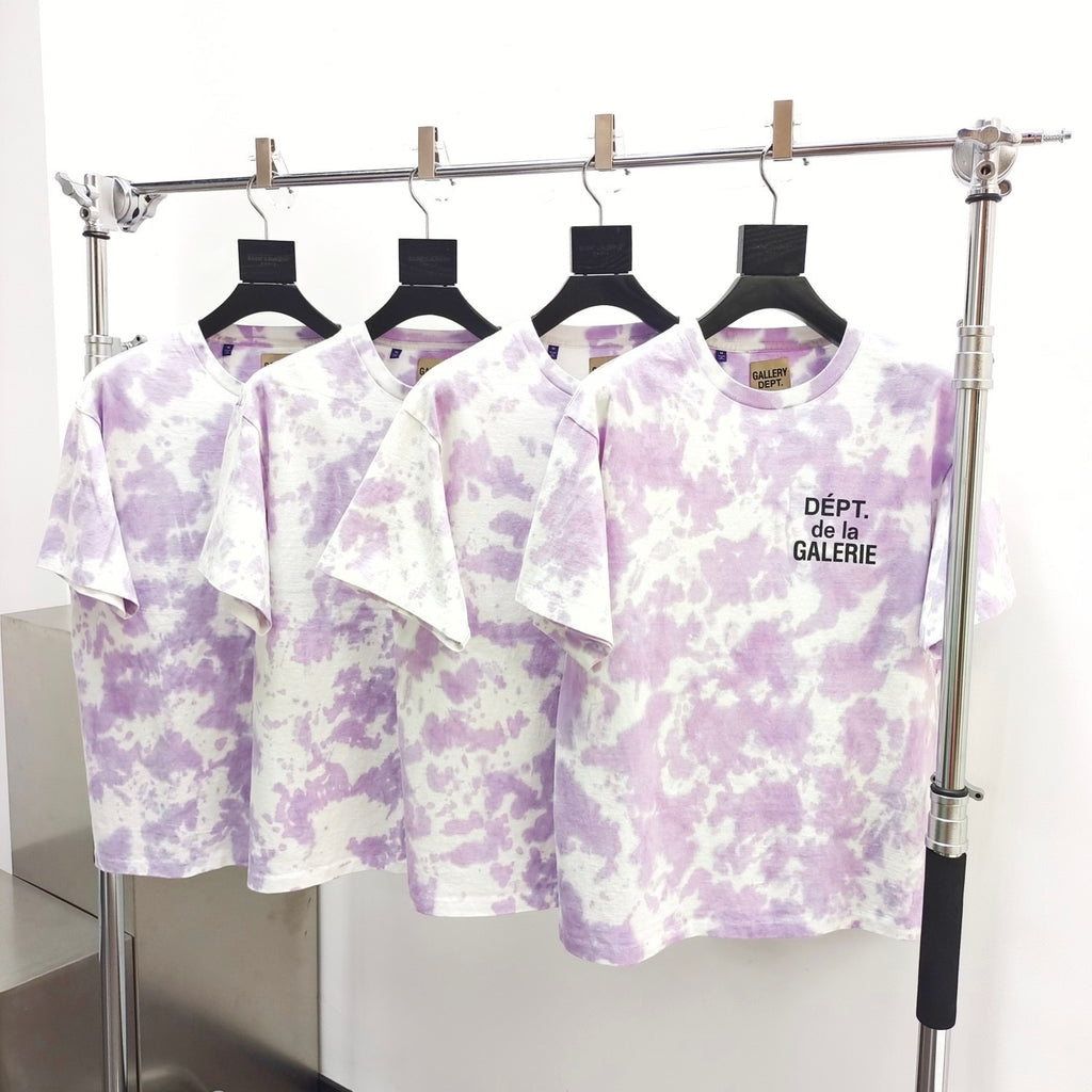 T-shirt tie dye gallery purple