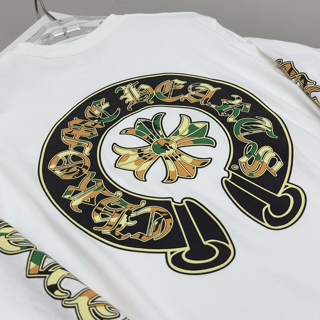 T shirt  Chrome white  fer military long sleeve