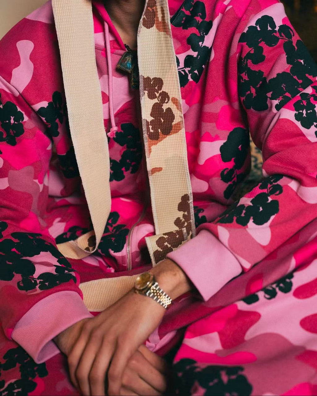 Sweat DENIM.Trs pink