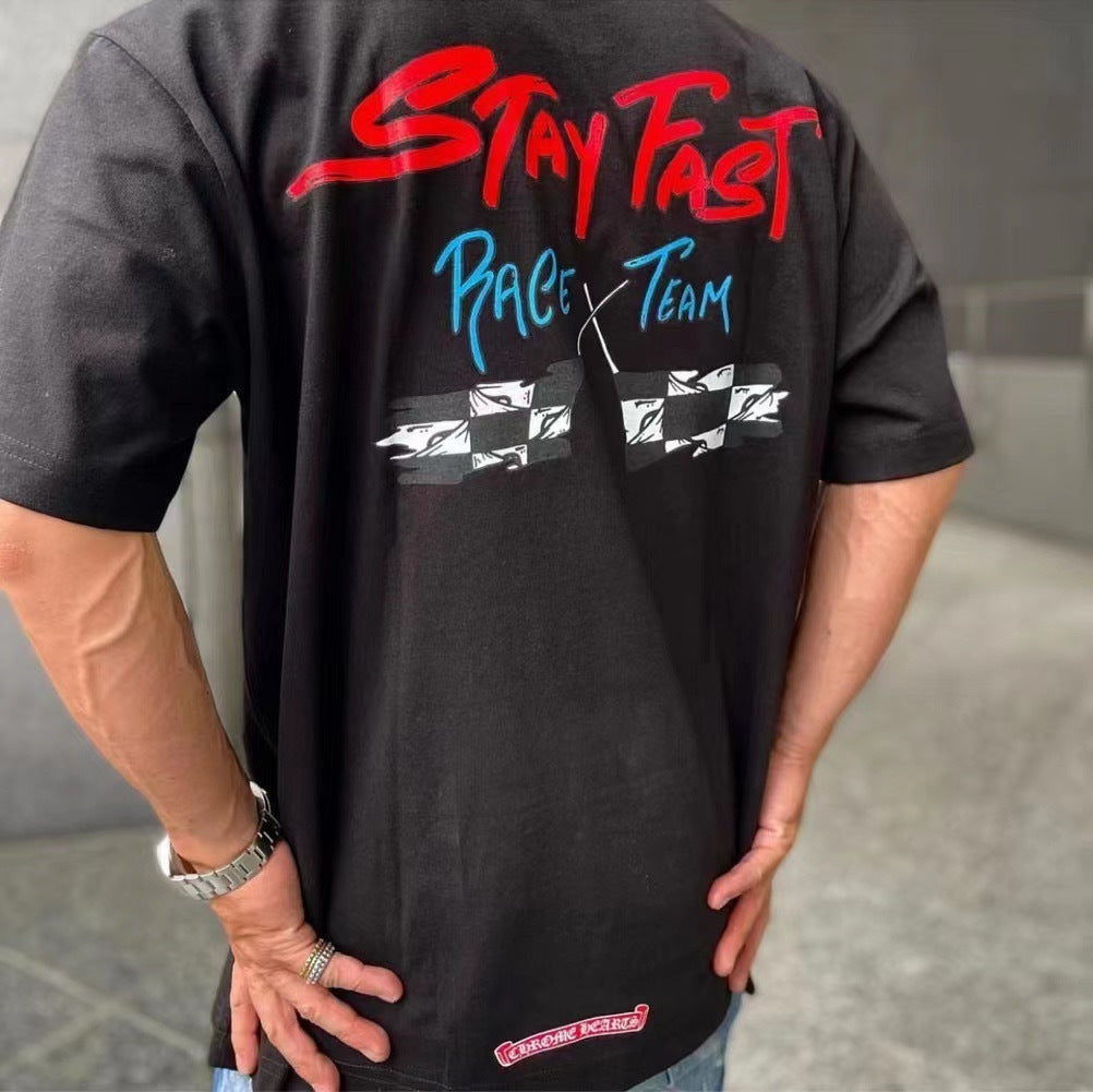 T shirt Stay Fast full chrome