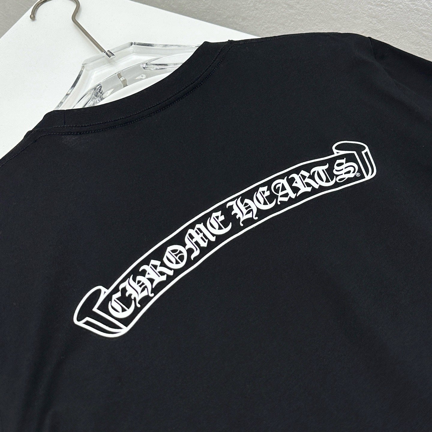 T shirt chrome Black and White