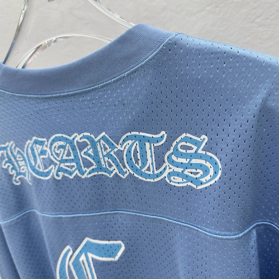 Baseball TEE - BLUE CHROME