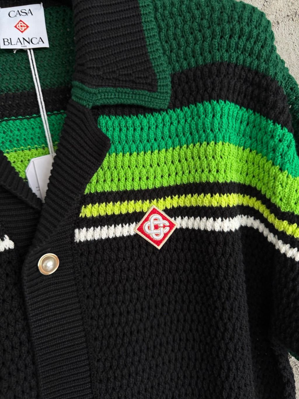 Casa B - Chemise crochet vert  2026