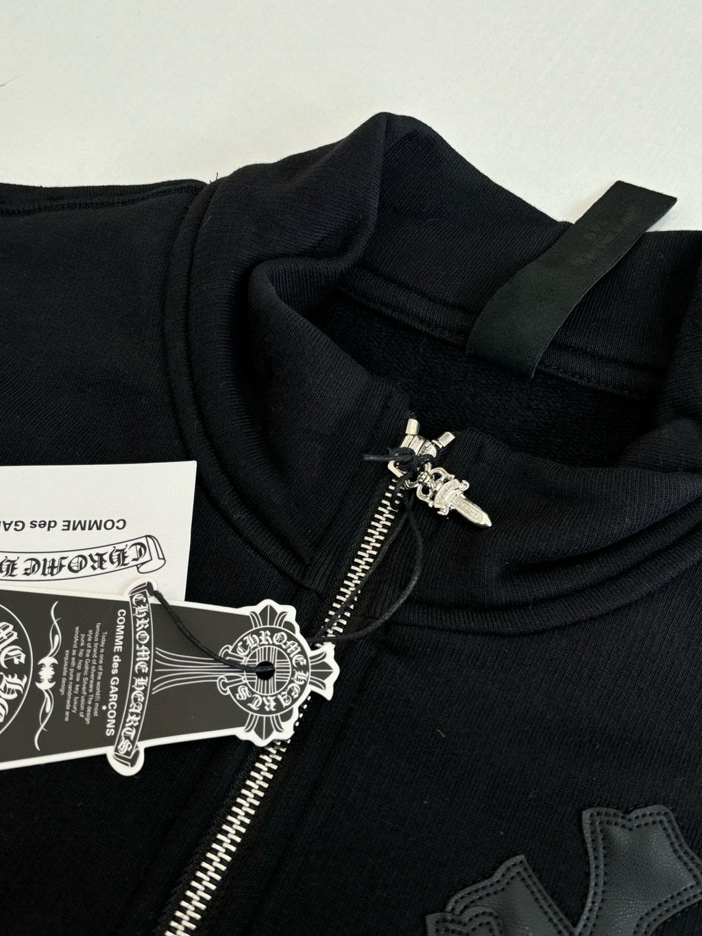 CHROME  Cemetery Cross quarter-zip sweatshirt