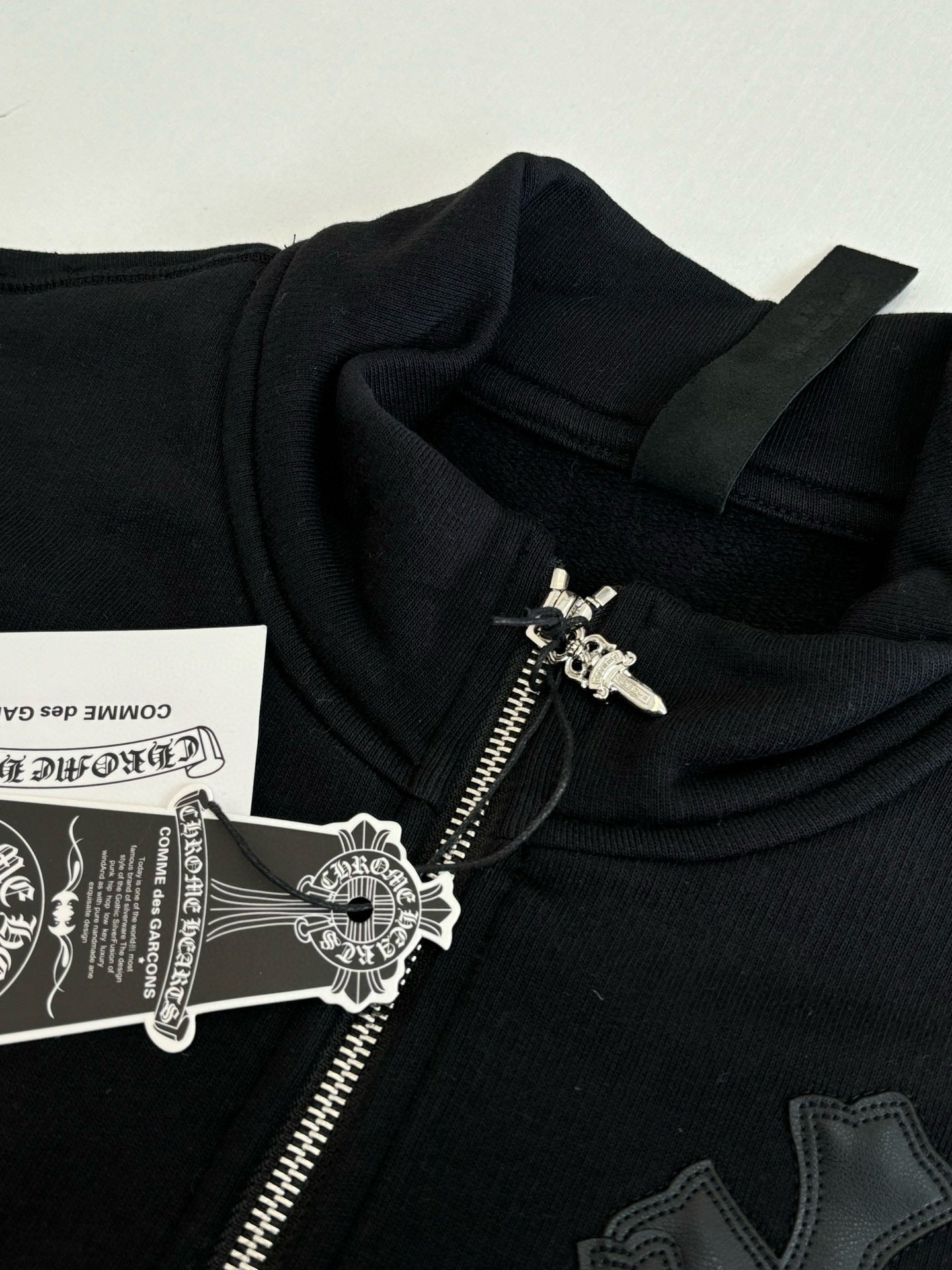 CHROME  Cemetery Cross quarter-zip sweatshirt