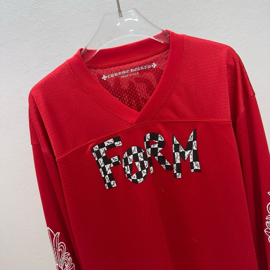 Baseball TEE - RED CHROME